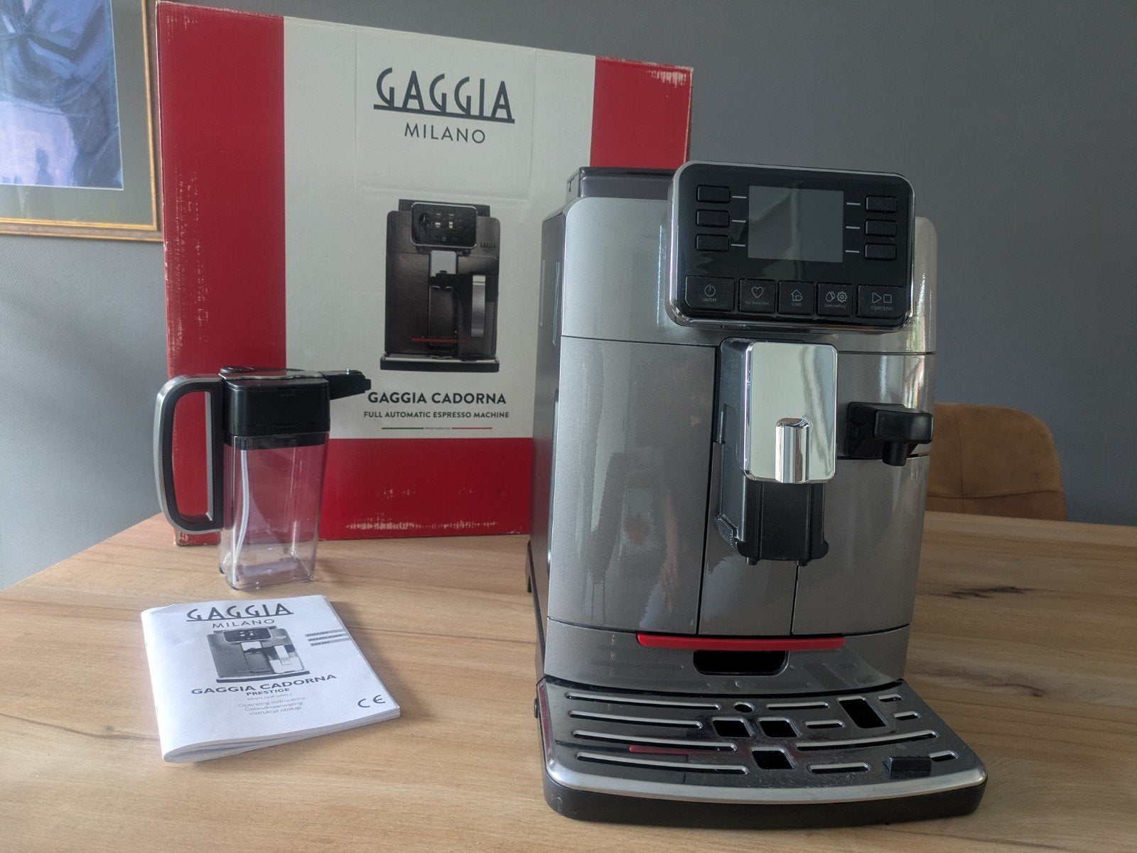 Gaggia Cadorna RI9604/01 Espressomachine met klein mankement, Ophalen, Gebruikt, Overige modellen, Koffiebonen