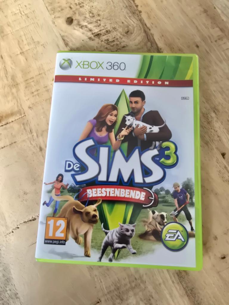 De Sims 3 Beestenbende Limited Edition Xbox 360, 1 speler, Ophalen of Verzenden, Zo goed als nieuw, Vanaf 12 jaar