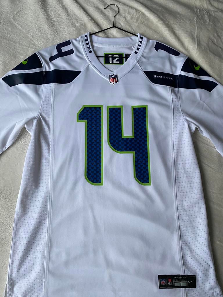 Seattle Seahawks NFL Nike jersey #14 Metcalf (M), Verzamelen, Sportartikelen en Voetbal, Ophalen of Verzenden, Zo goed als nieuw