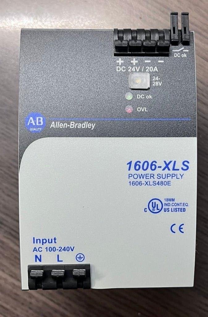 DIN rail mount Power supply 24V 20A, Ophalen of Verzenden, Nieuw