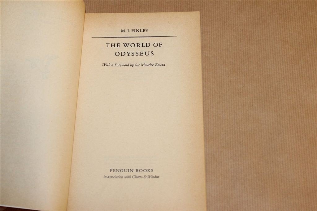 Odysseus en Homerische Wereld — Griekse Oudheid 1962 [EN], Boeken, Ophalen of Verzenden, Gelezen, Europa overig