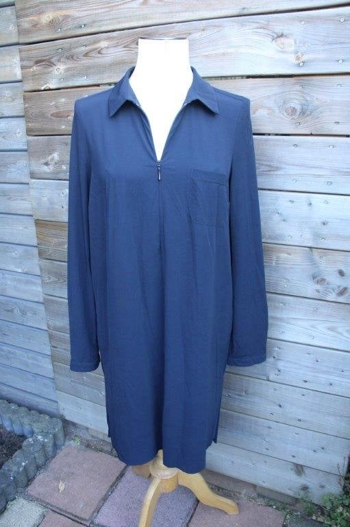Jurk zwart/ donkerblauw Japan TKY mt L Travel Vaste prijs, Zwart, Ophalen of Verzenden, Zo goed als nieuw, Boven de knie
