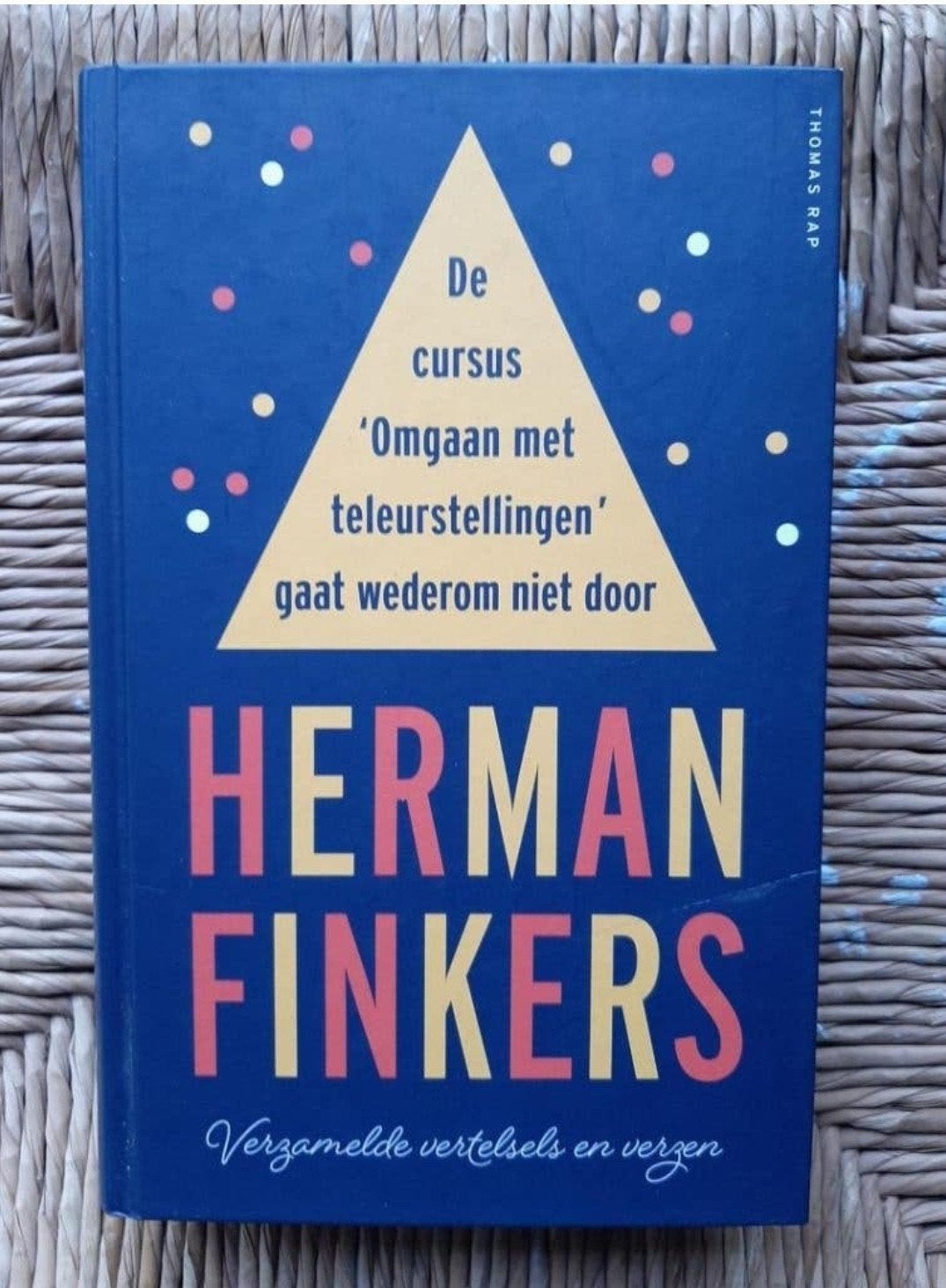 Herman Finkers - De cursus 'Omgaan met teleurstellingen', Ophalen of Verzenden, Zo goed als nieuw, Herman Finkers, Nederland