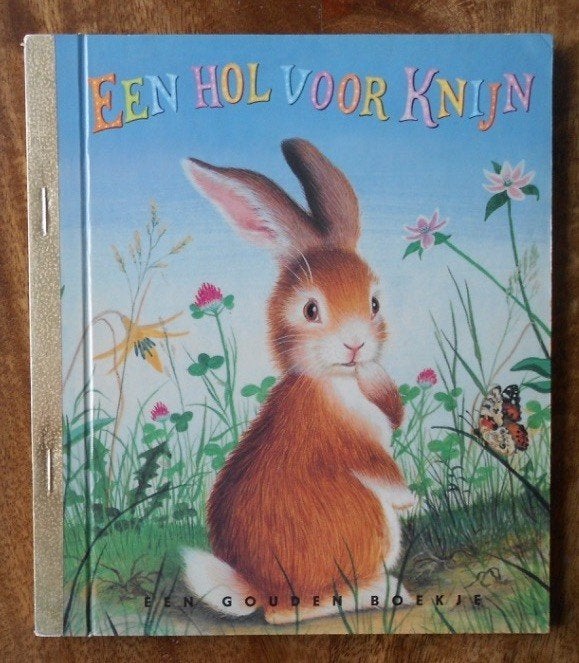 Gouden Boekje : Een hol voor Knijn, Ophalen of Verzenden, Zo goed als nieuw, 3 tot 4 jaar