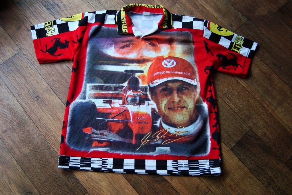 michael schumacher shirt, Ophalen of Verzenden, Gebruikt, Formule 1