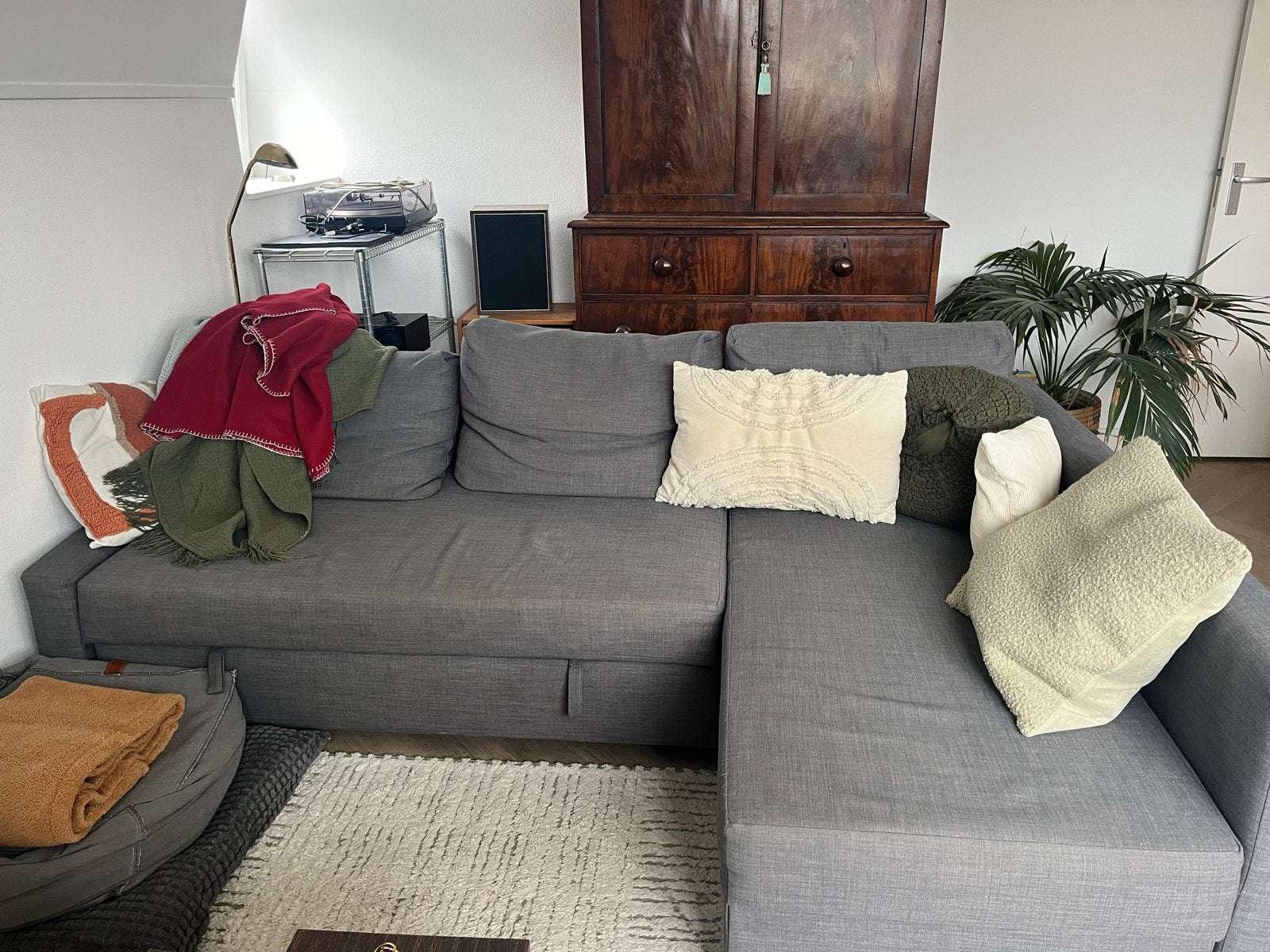 IKEA slaapbank grijs