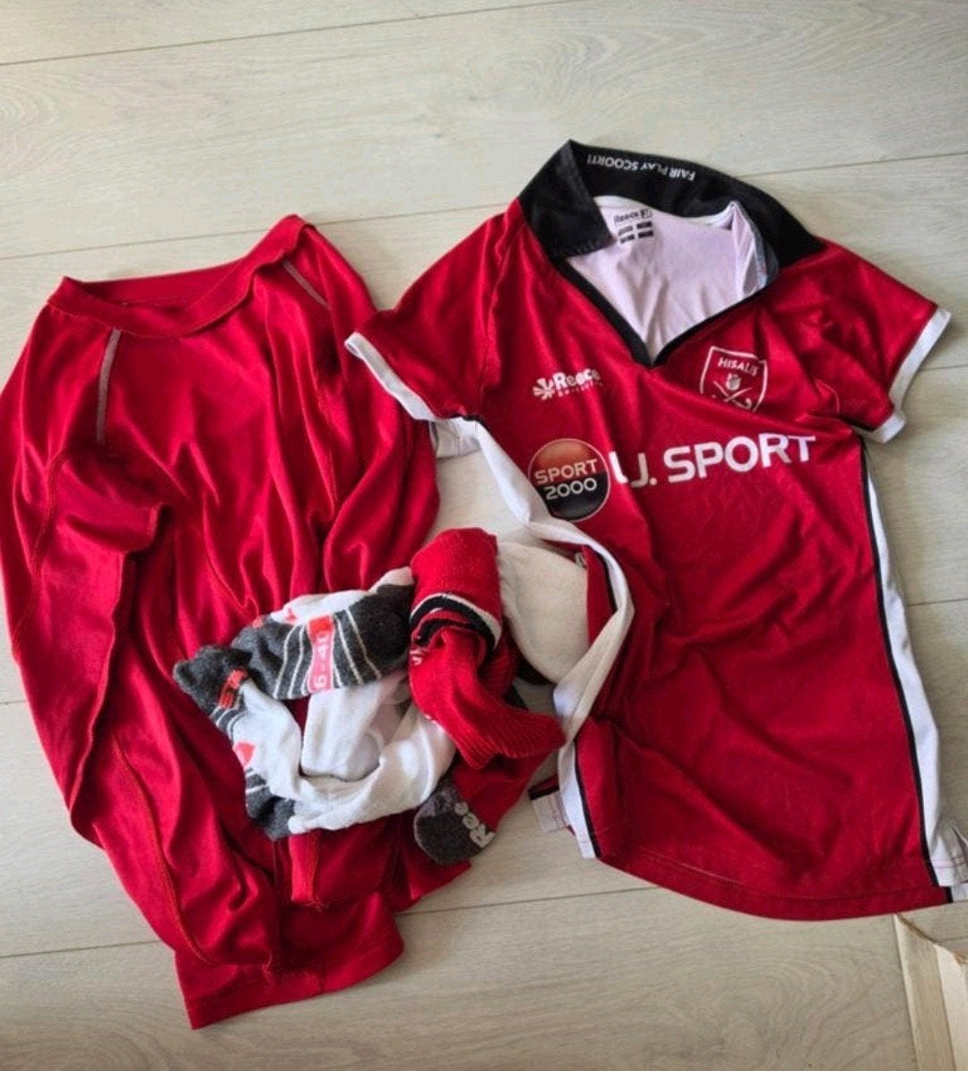 Hockey kleding maat S en 2 paar sokken, Ophalen of Verzenden, Zo goed als nieuw, Kleding