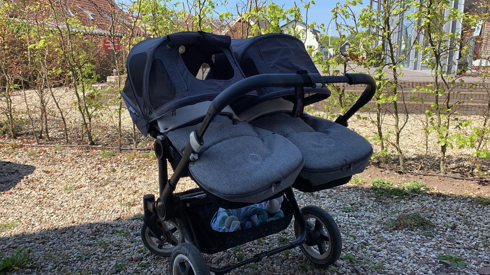 Bugaboo Donkey 2 Duo tweelingwagen met alle accessoires, Ophalen, Gebruikt, Combiwagen, Duowagen