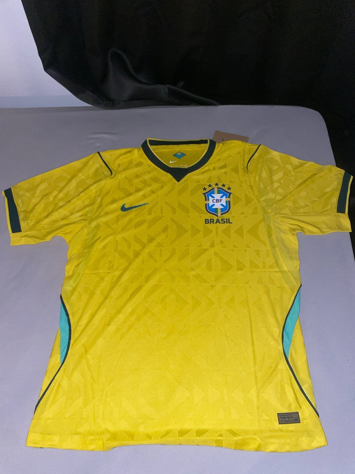 Nike Brazilië Thuisshirt Maat XL, Geel, Ophalen of Verzenden, Voetbal, Maat 56/58 (XL)