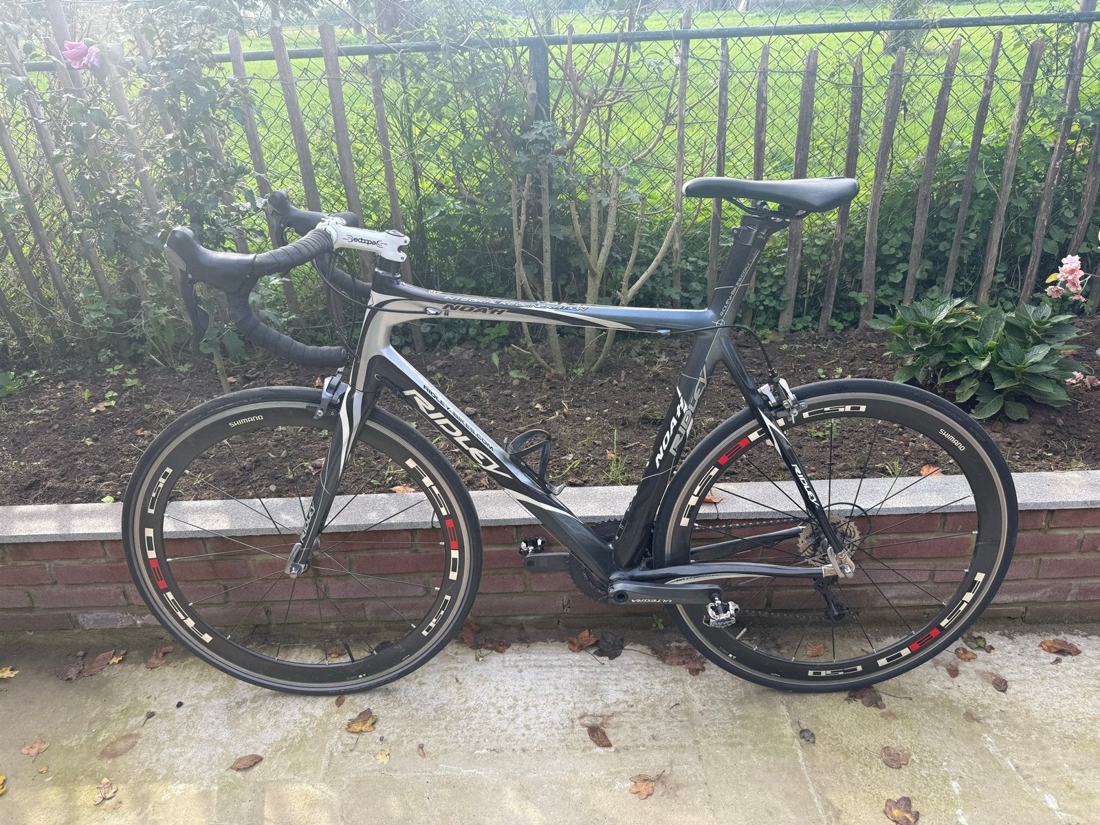 Ridley Noah maat L - FullCarbon - Shimano Ultegra, 28 inch, Gebruikt, Carbon, Meer dan 20 versnellingen