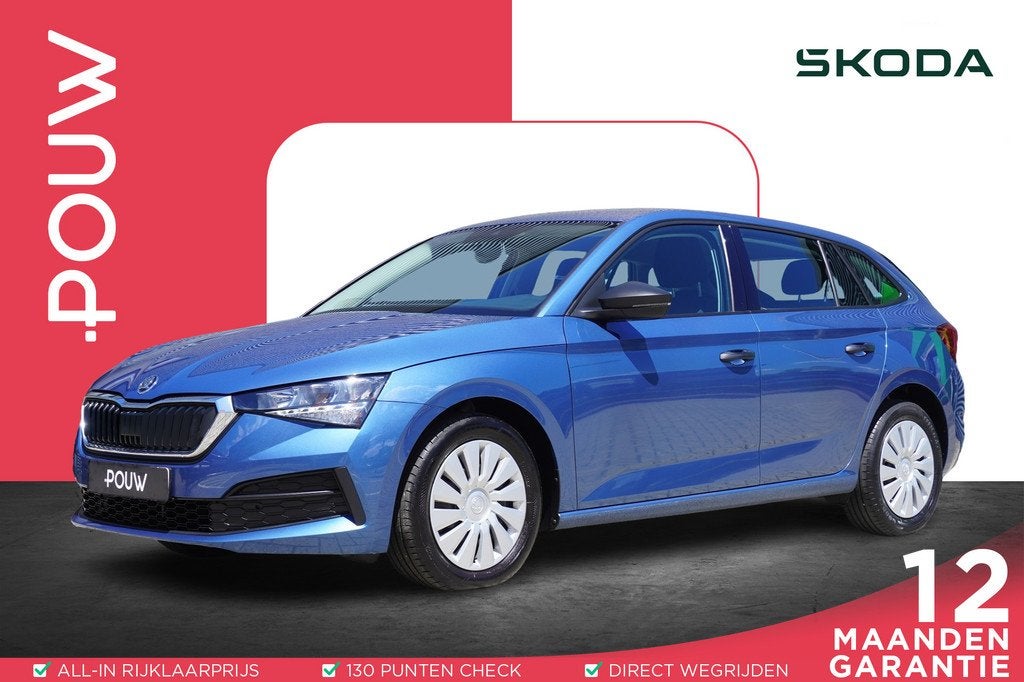 Skoda Scala 1.0 TSI 95pk Active | DAB | Lane Assist | LED Ko, Auto's, Skoda, 12 maanden, Gebruikt, Euro 6, 95 pk