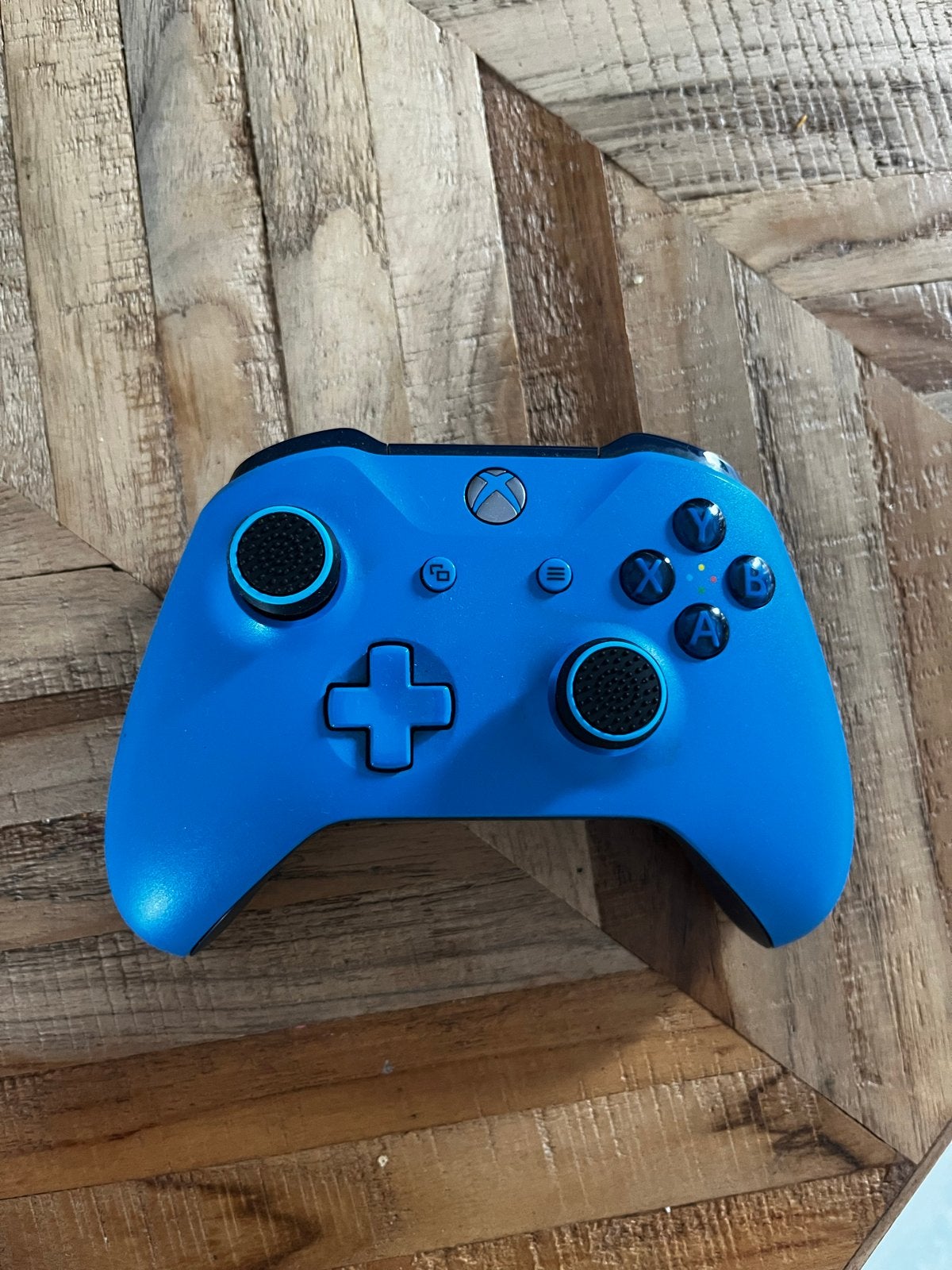 Xbox One Controller - Blauw - Uitstekende Staat, Spelcomputers en Games, Ophalen of Verzenden, Zo goed als nieuw, Controller, Xbox One