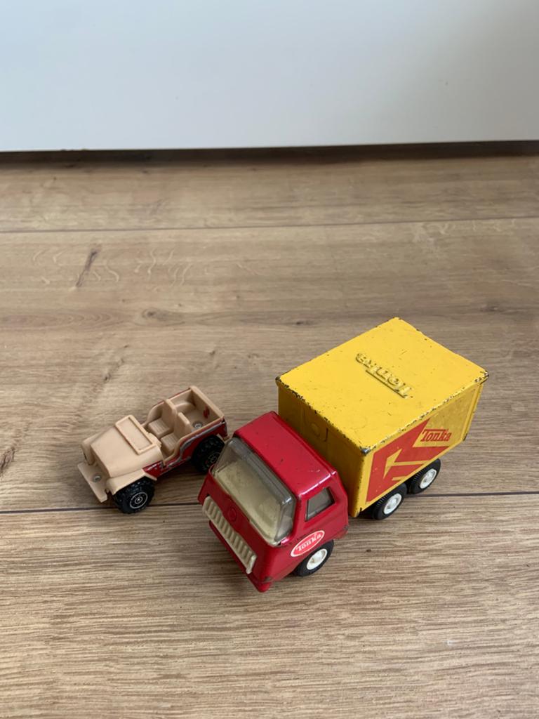 2 tonka autootjes, Kinderen en Baby's, Speelgoed | Speelgoedvoertuigen, Ophalen of Verzenden