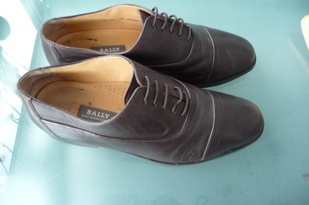 Bally schoenen. Model Oxford. Maat 7 (=41), Bally, Bruin, Ophalen of Verzenden, Zo goed als nieuw