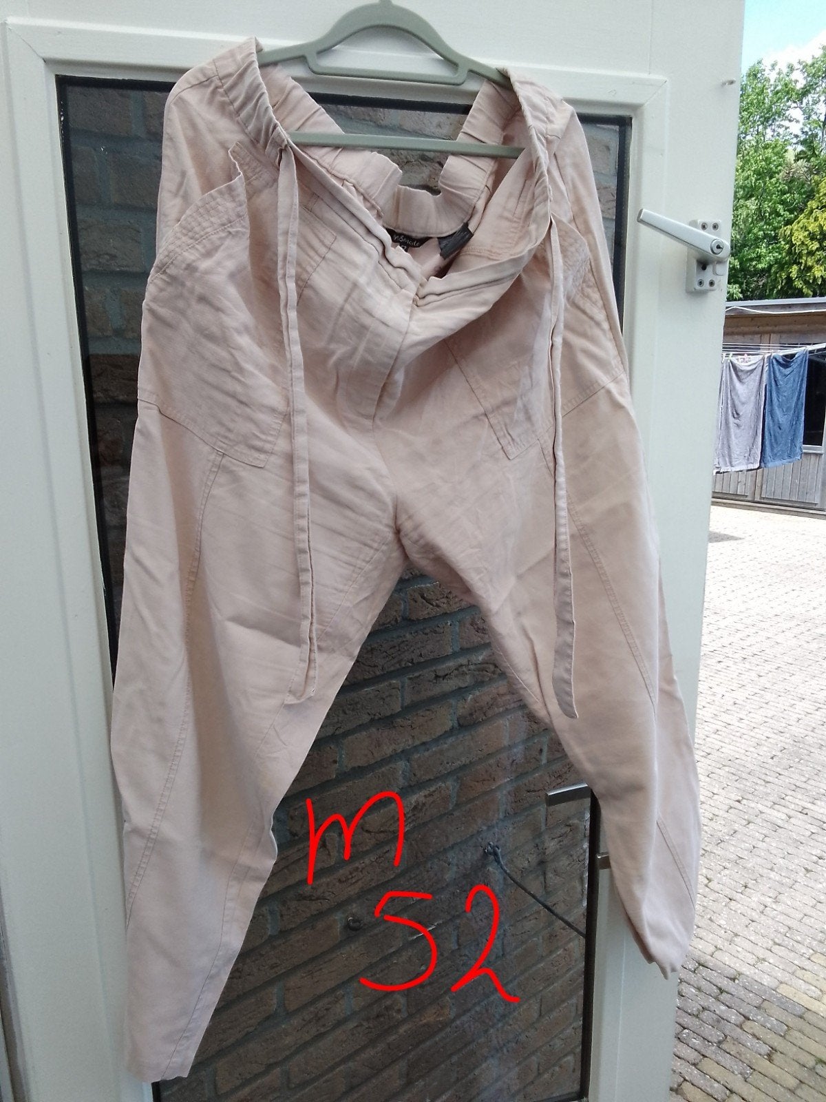 damensbroek maat 52, Caravans en Kamperen, Ophalen, Regenjas