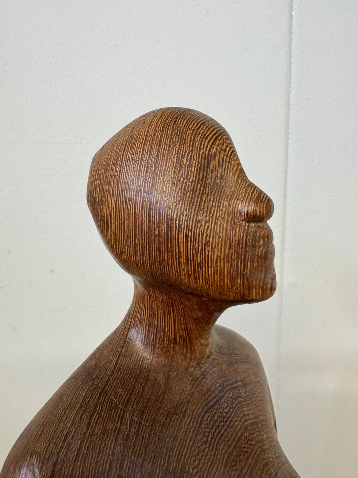 Oud houten beeld  Sculpture Bernard Richters style, Antiek en Kunst, Kunst | Beelden en Houtsnijwerken, Ophalen of Verzenden