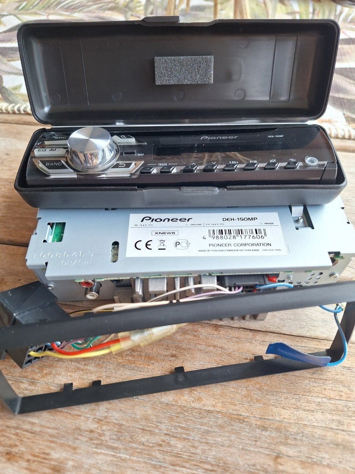 Pioneer autoradio/cd speler, Ophalen