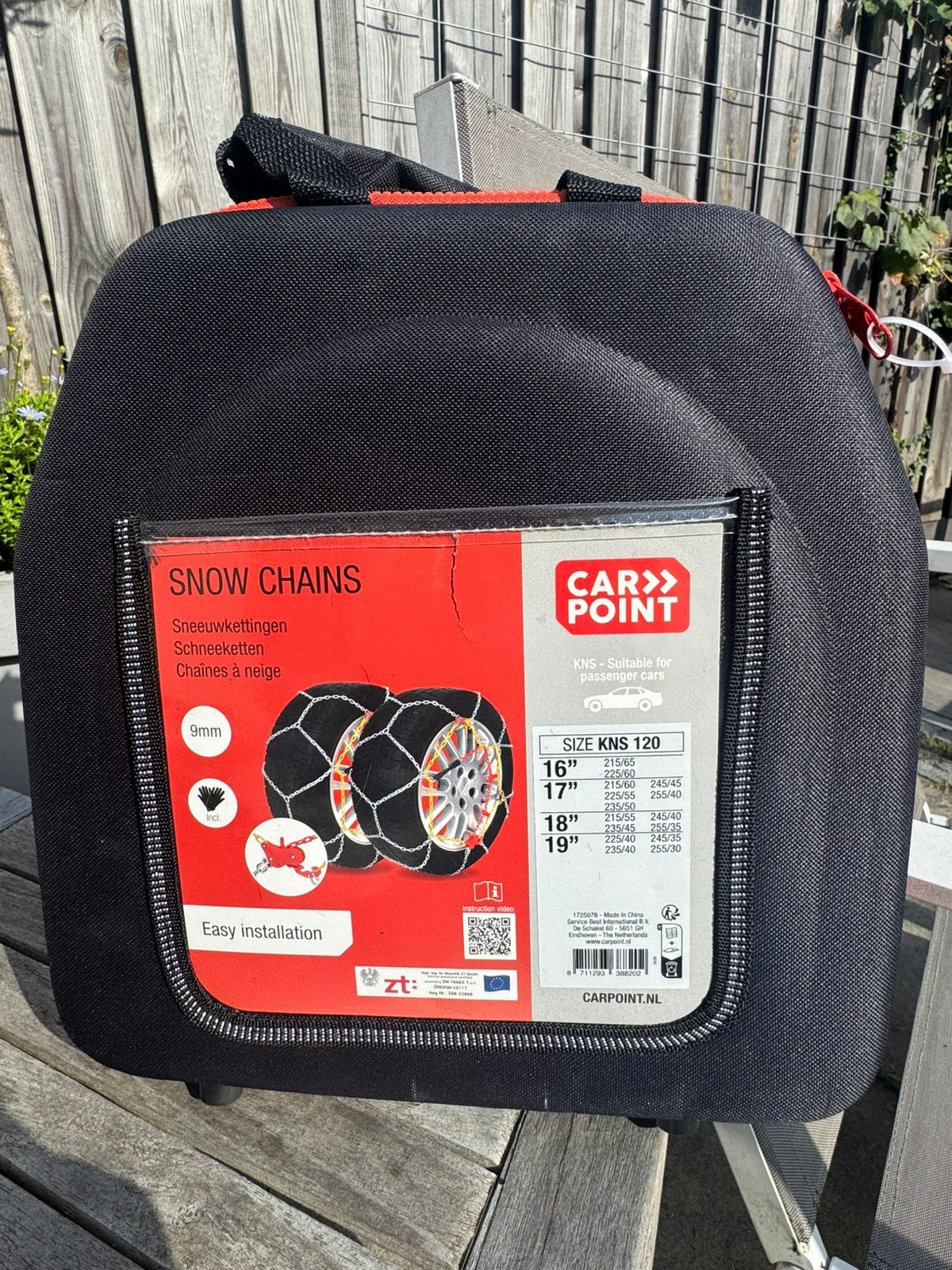 Carpoint Sneeuwkettingen KNS-120 (9mm) – NIEUW!, Ophalen, Zo goed als nieuw
