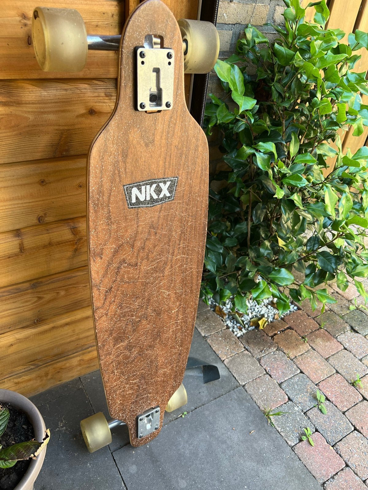 NKX Longboard - Perfect voor cruisen en carving, Ophalen of Verzenden, Zo goed als nieuw, Overige typen, Longboard