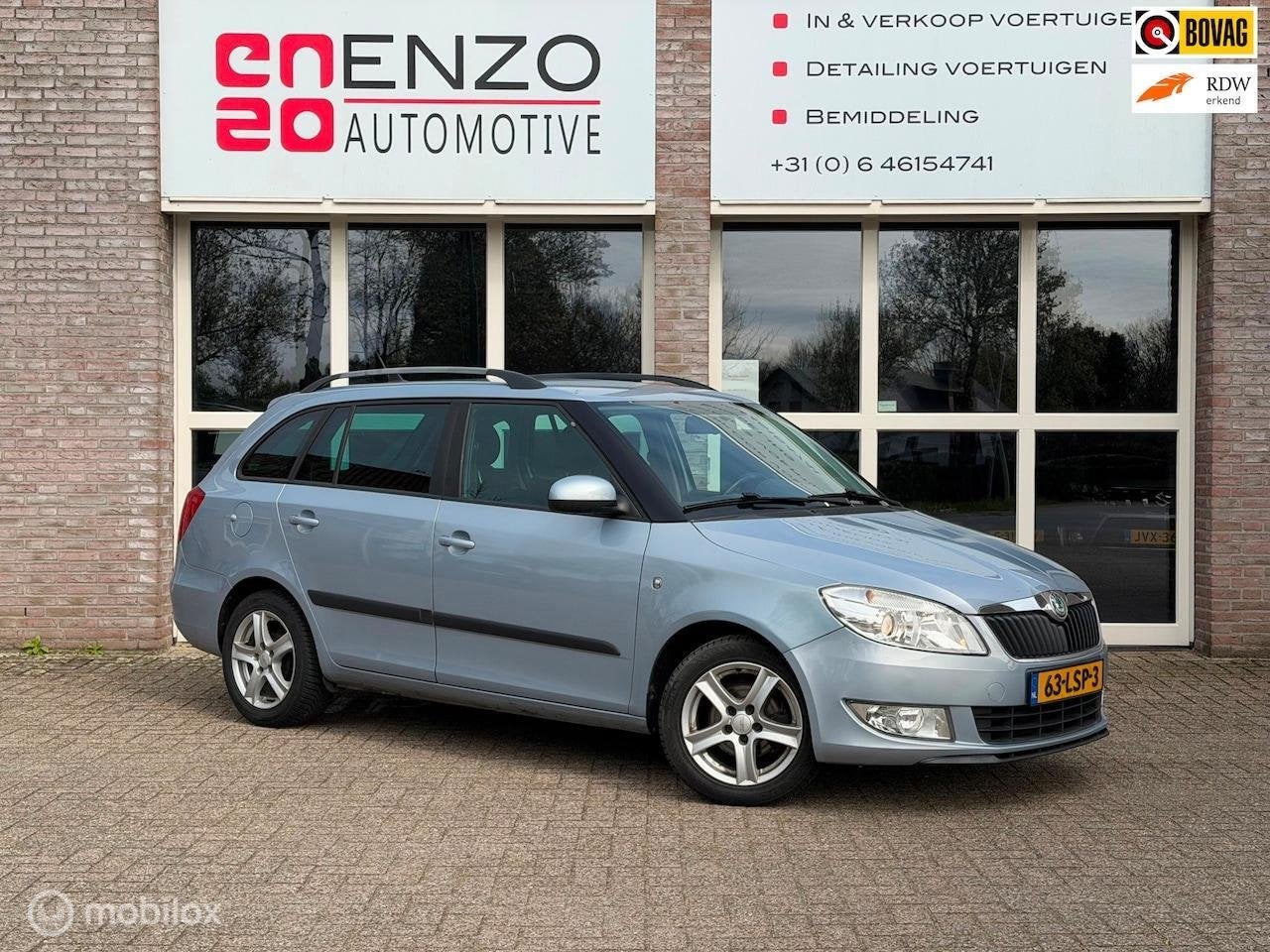 Skoda Fabia Combi 1.2 TDI Greenline Cruise Climate Goed onde, Auto's, Voorwielaandrijving, Euro 5, 450 kg, 1199 cc
