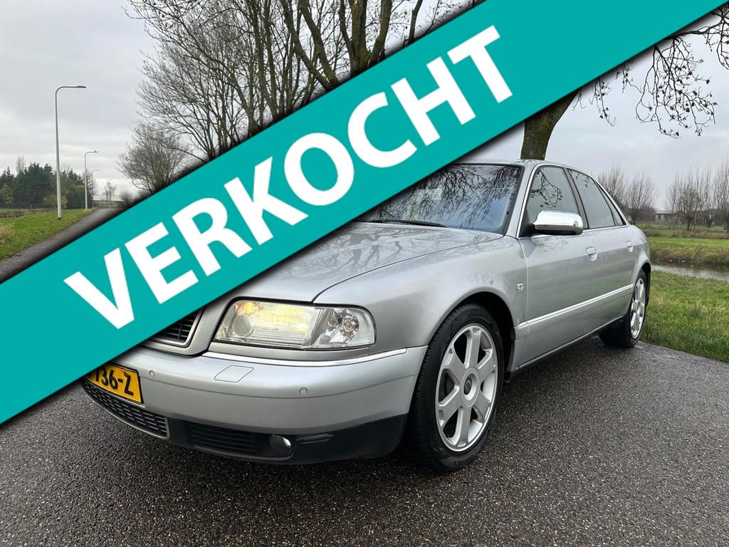 Audi S8 4.2 5V|dealer onderhouden|sport uilaat|nw apk, 4172 cc, Leder, Bedrijf, Handgeschakeld
