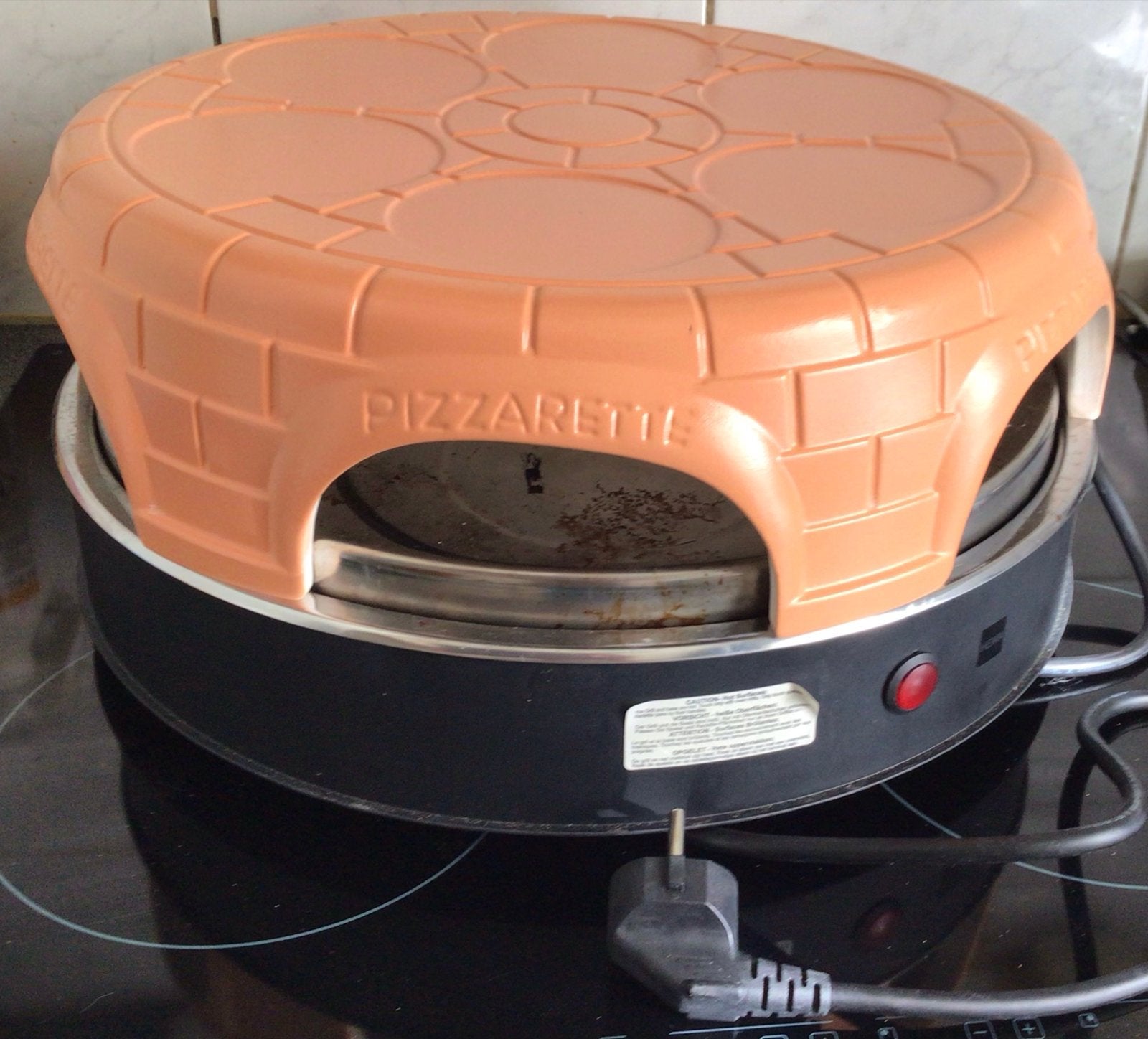HEMA Fun Cooking Pizzarette - 6 personen, Ophalen, Gebruikt
