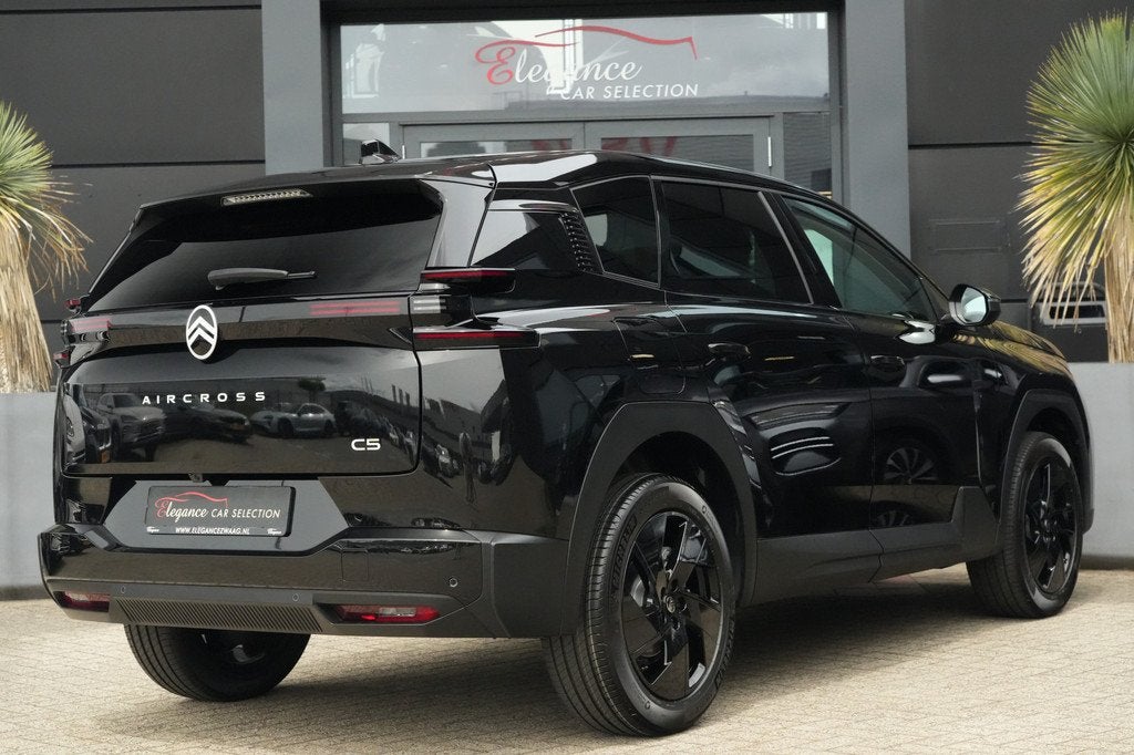 Citroën C5 Aircross 1.2 Hybrid 145 Plus 145pk Navigatie/Cam, 145 pk, Gebruikt, Zwart, 1199 cc