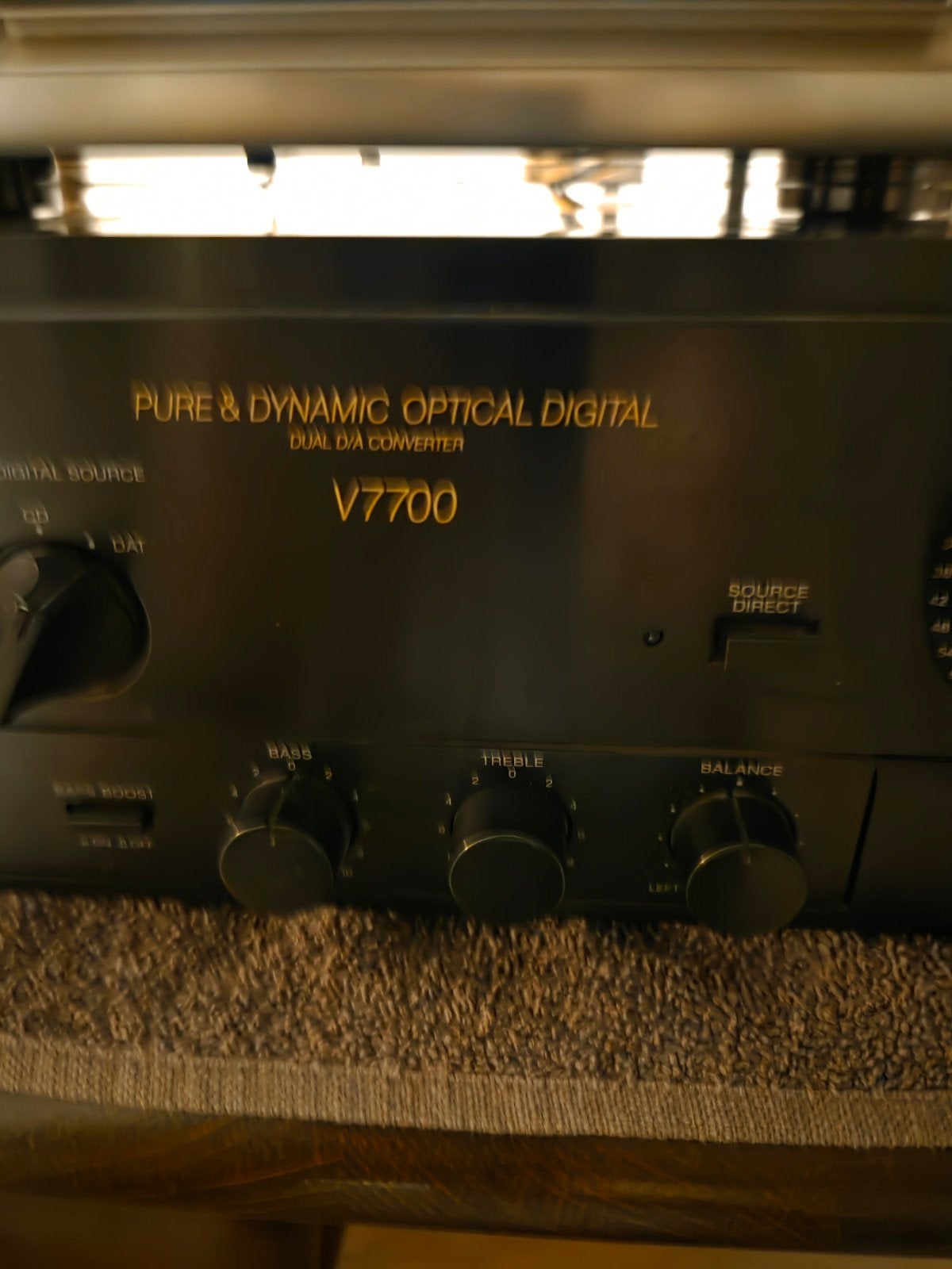 Sony TA-V7700 Versterker - Perfect Werkend, Gebruikt, Ophalen of Verzenden, Sony, 120 watt of meer