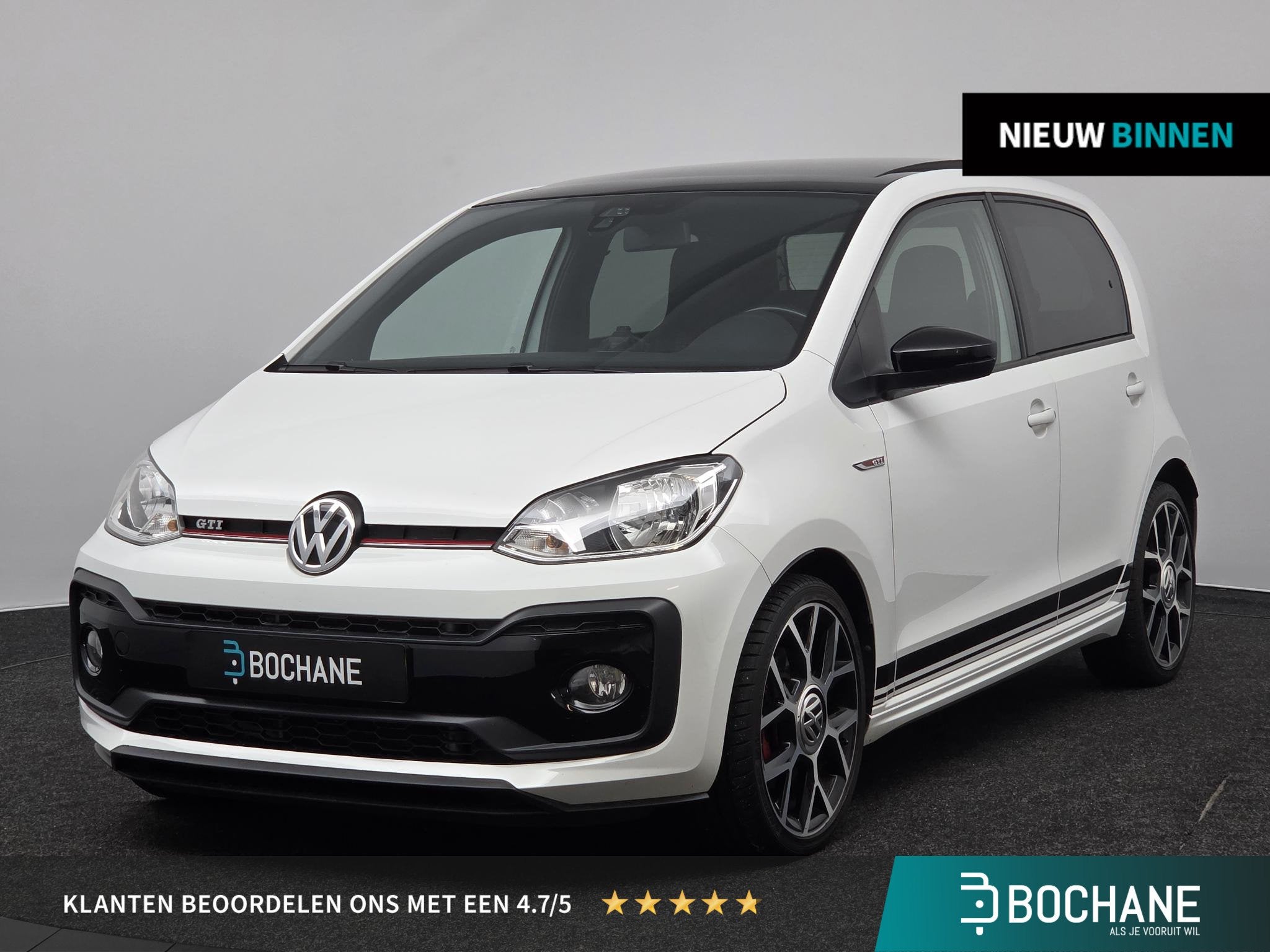 Volkswagen Up! 1.0 TSI GTI | Panoramadak | Beats Audio | Cli, 970 kg, Stof, Met garantie (alle), 4 stoelen