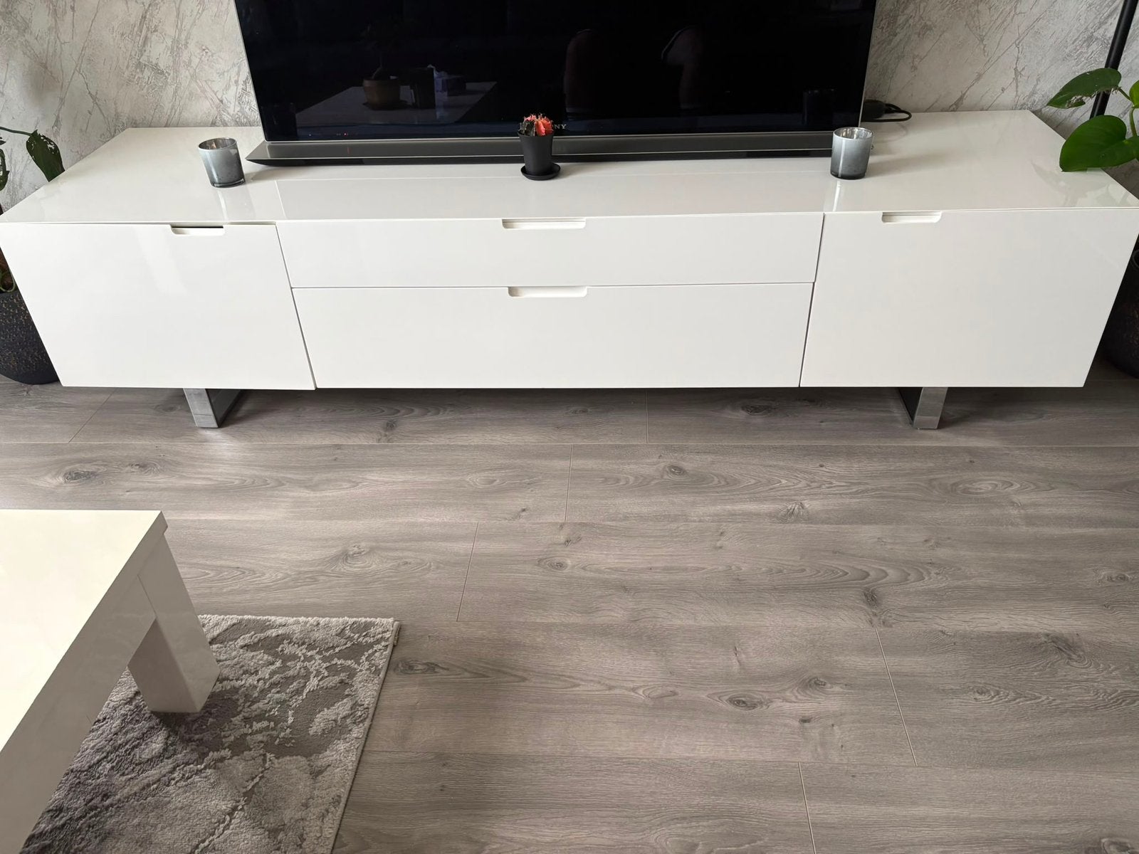 Nette Tv kast en salon tafel, Ophalen, Gebruikt, 50 tot 100 cm, Minder dan 100 cm