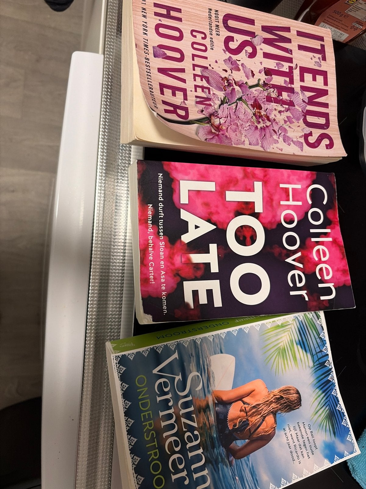 Boekenpakket: Colleen Hoover & Suzanne Vermeer, Ophalen, Gelezen
