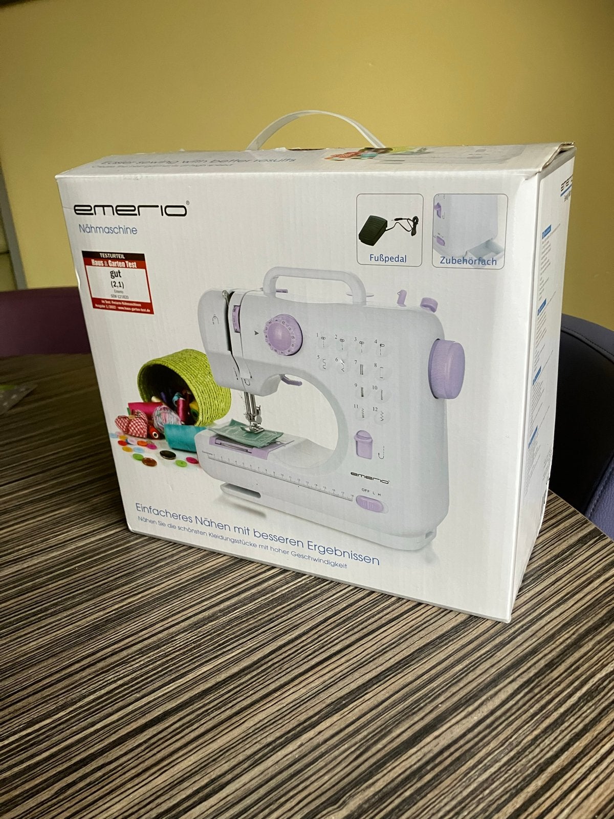 Emerio Naaimachine - Nieuw in doos, Ophalen of Verzenden, Nieuw, Naaimachine, Overige merken