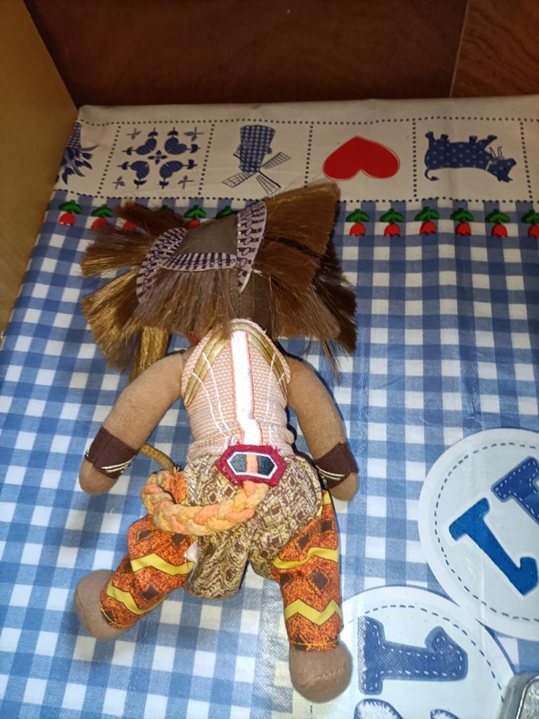 Lion king musical knuffel 27 cm groot, Ophalen of Verzenden, Zo goed als nieuw, Overige typen