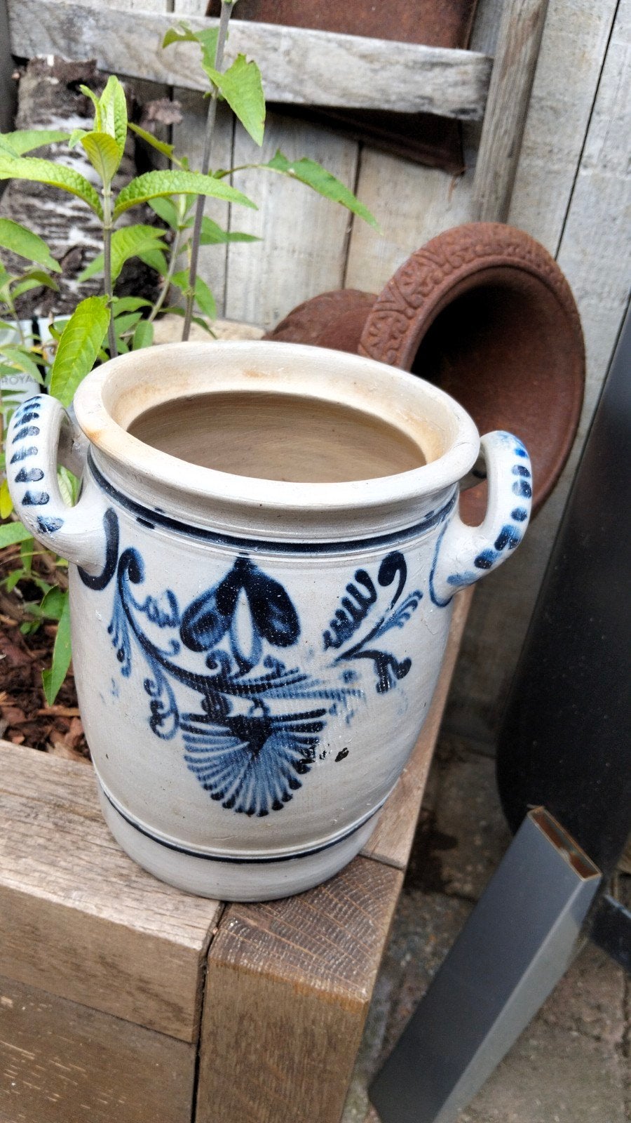 Mooie grotere Keulse pot (1), Ophalen of Verzenden