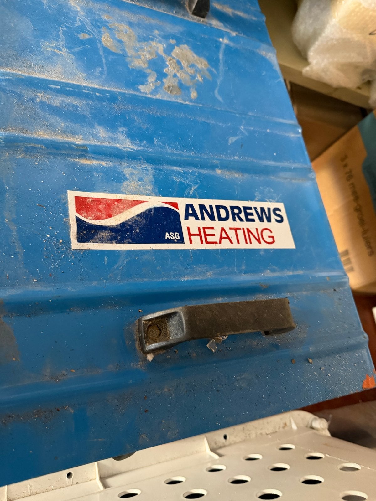 Andrews Heating DE65 Portable Elektrische Heater 12 kW, Ophalen, Gebruikt, 800 watt of meer, Overige typen