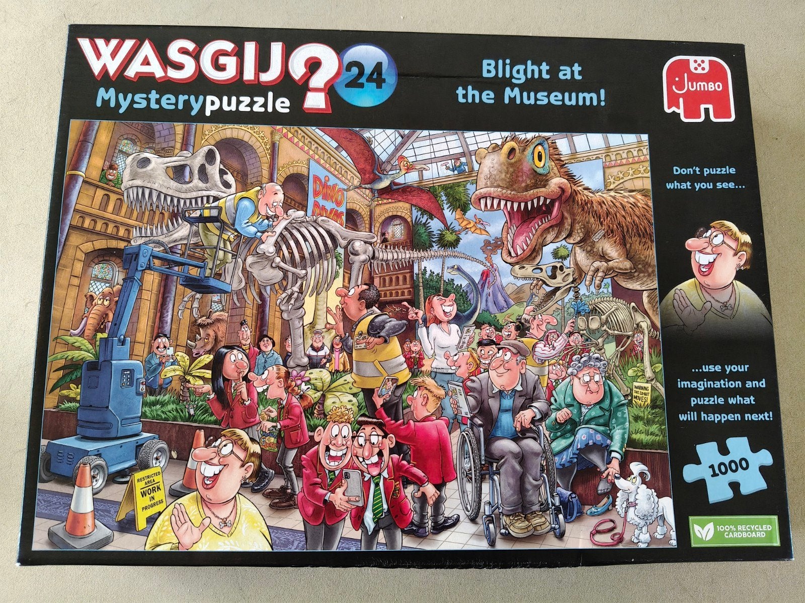 Wasgij puzzel mystery nr 24, Hobby en Vrije tijd, Denksport en Puzzels, Ophalen, 500 t/m 1500 stukjes, Zo goed als nieuw