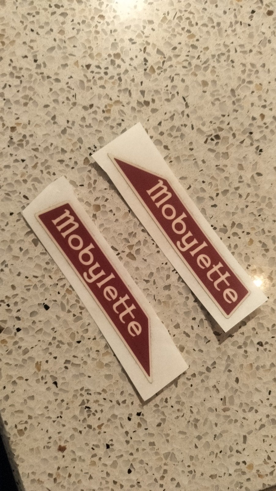 Mobylette sticker zijkant AV 50 tank sticker, Ophalen of Verzenden, Nieuw, Tank, Overige merken