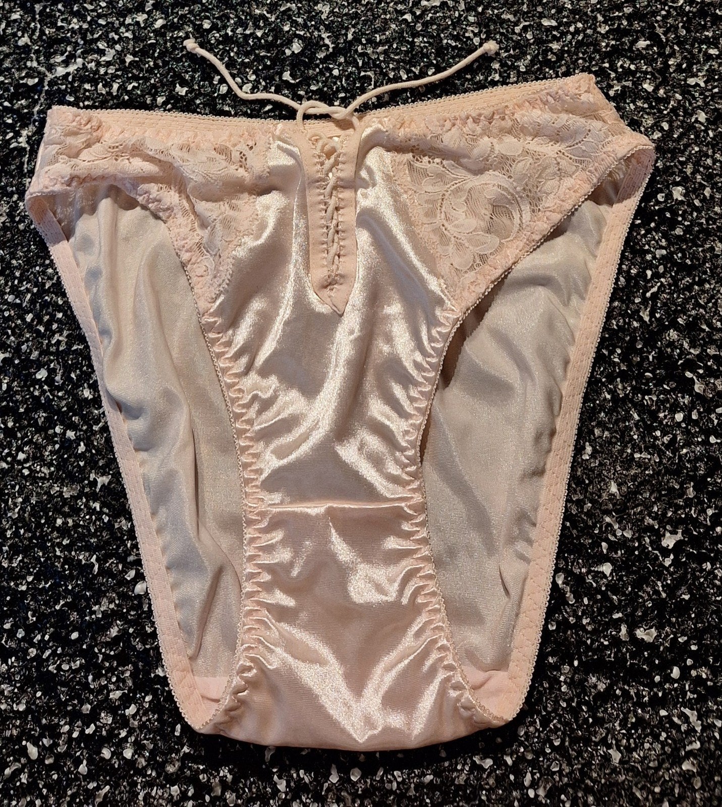 Sexy bloedmooi satijn-kanten setje, Verzenden, Wit, Setje