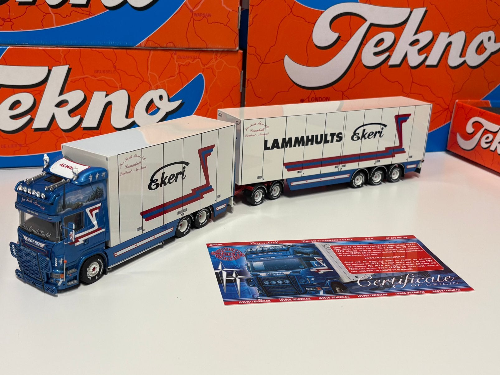 Tekno Lammhults, Ophalen of Verzenden, Zo goed als nieuw, Bus of Vrachtwagen, Tekno