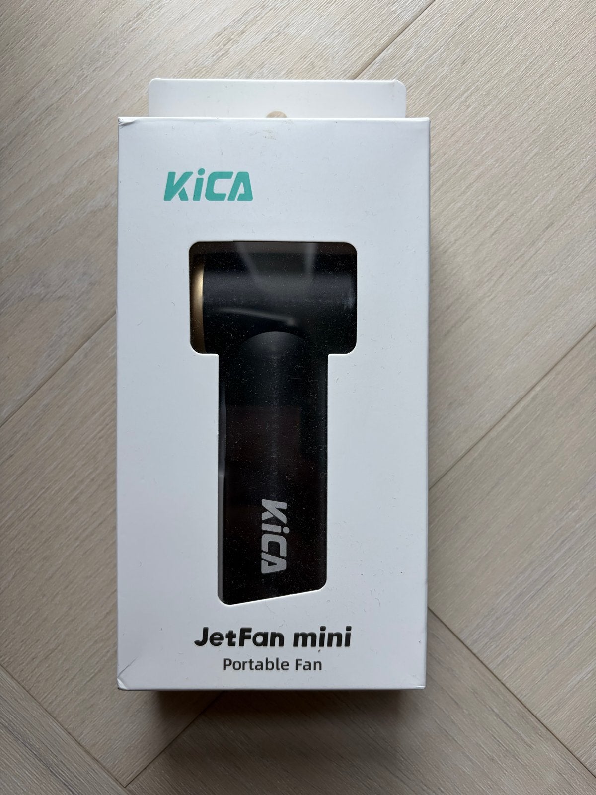 Kica Jetfan Mini Draagbare Handventilator - Nieuw, Ophalen of Verzenden, Nieuw, Overige
