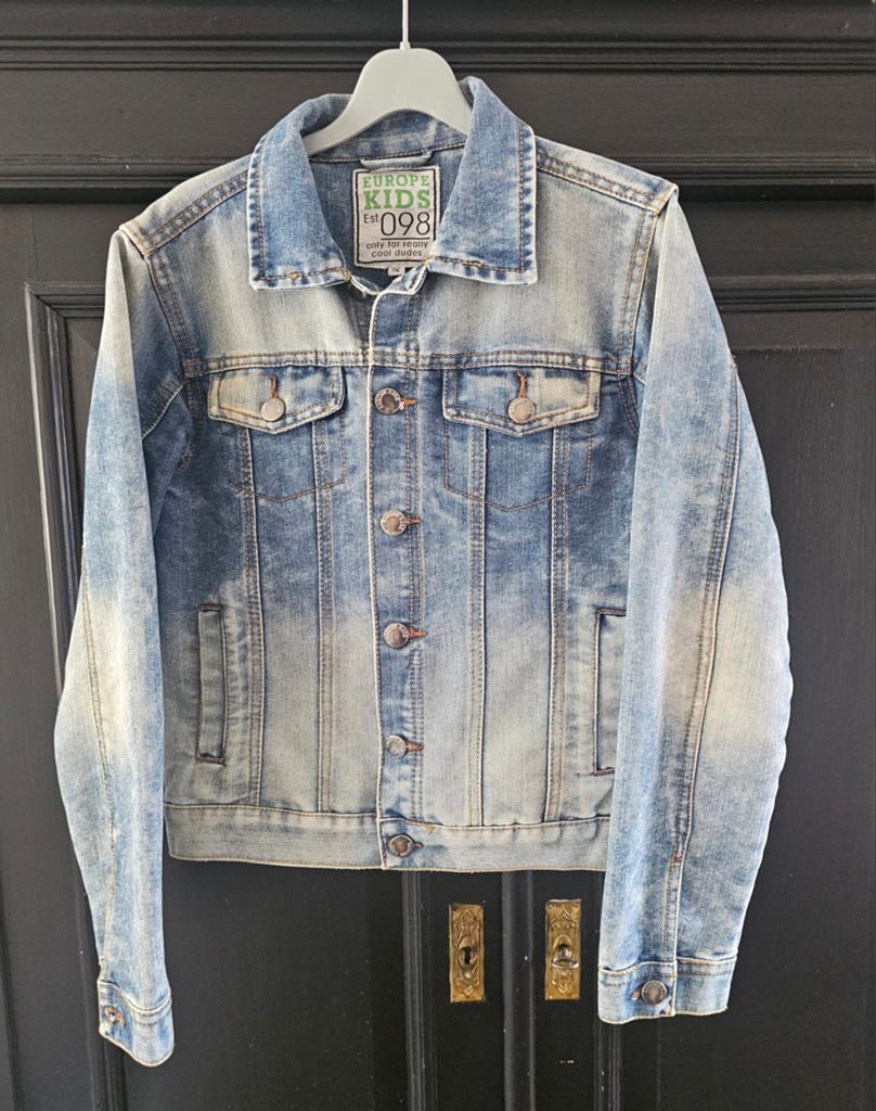 Spijkerjack maat 152., Kinderen en Baby's, Kinderkleding | Maat 152, Europe Kids, Jongen of Meisje, Nieuw, Ophalen of Verzenden