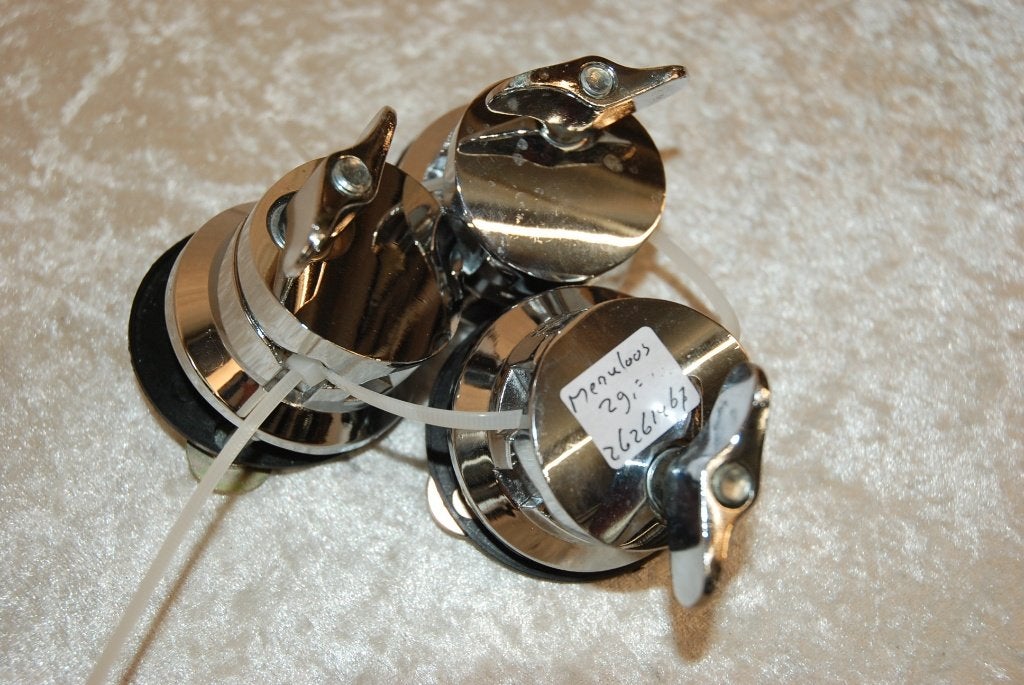 Set van 3 floortom brackets   <26261467>, Gebruikt, ., Drums of Percussie, Ophalen of Verzenden