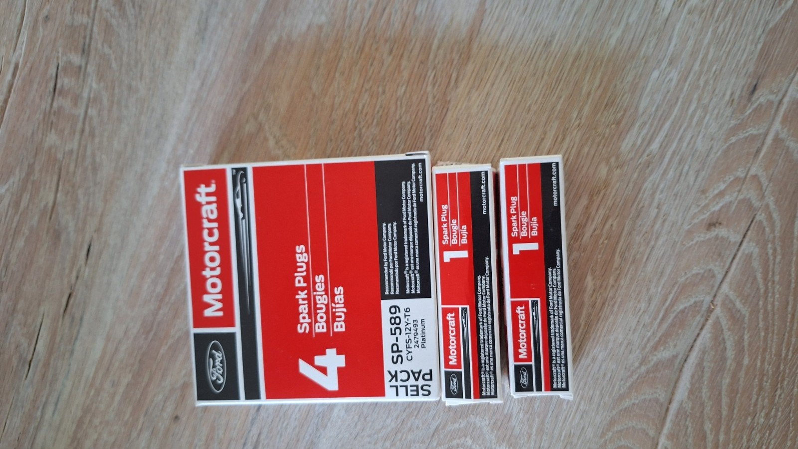 Motorcraft SP-589 Platinum Bougies - Set van 6, Ophalen of Verzenden, Nieuw, Ford