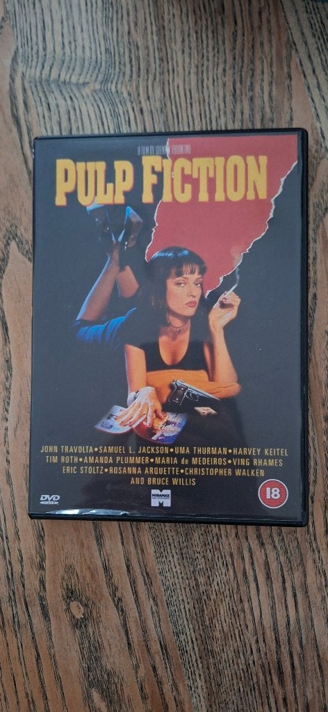 Pulp fiction (gebrand), Vanaf 18 jaar, Ophalen of Verzenden, Gebruikt, Actie en Avontuur