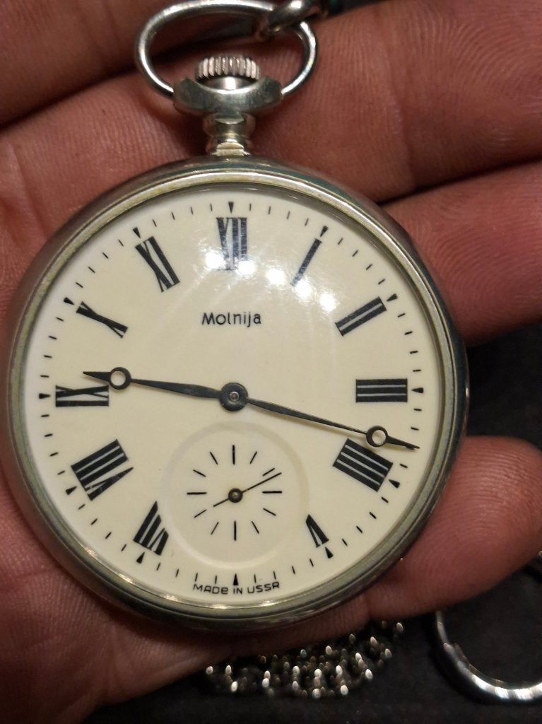 Nieuw Zakhorloges molnijas - Rusland-USSR, Ophalen of Verzenden