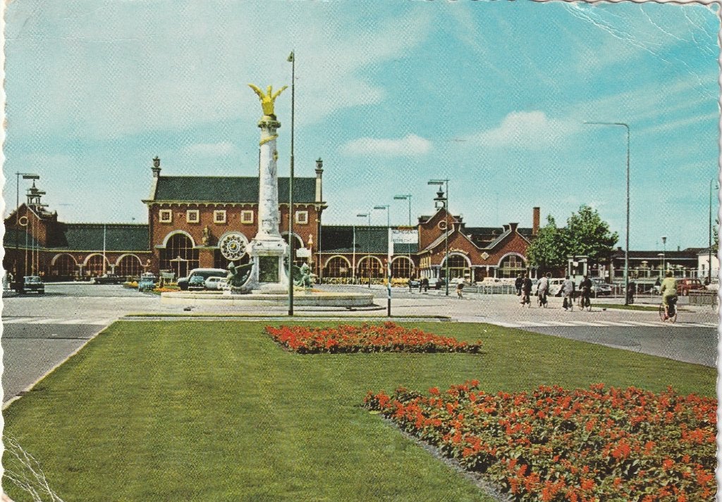 DEN BOSCH Station, Verzamelen, Verzenden, 1960 tot 1980, Gelopen, Noord-Brabant