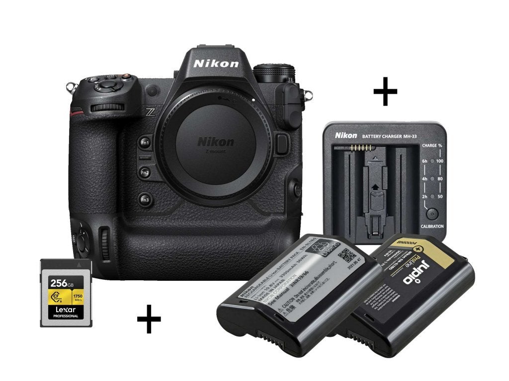 Occasion Nikon Z9 + 2 accus + CFX-B 256gb (Foto-Groep Doorn), Niet ingevuld, Niet ingevuld, Zo goed als nieuw, Nikon