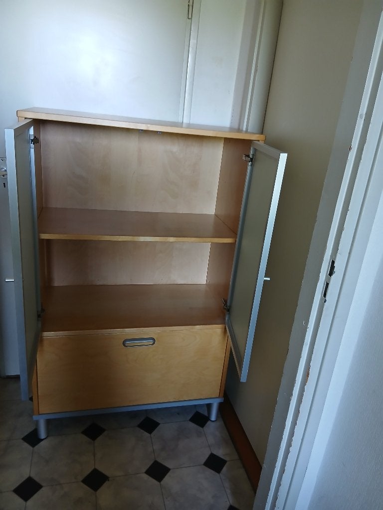 Effektiv opbergkast 135x85x43 cm HxBxD, Ophalen, 100 tot 150 cm, 50 tot 100 cm, 25 tot 50 cm