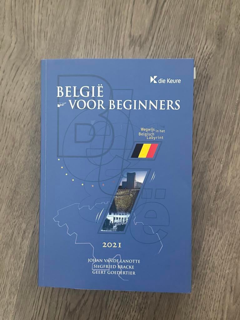 België voor beginners 2021 - Wegwijs in het Belgisch Labyrin, Ophalen of Verzenden, Gamma, Zo goed als nieuw, HBO