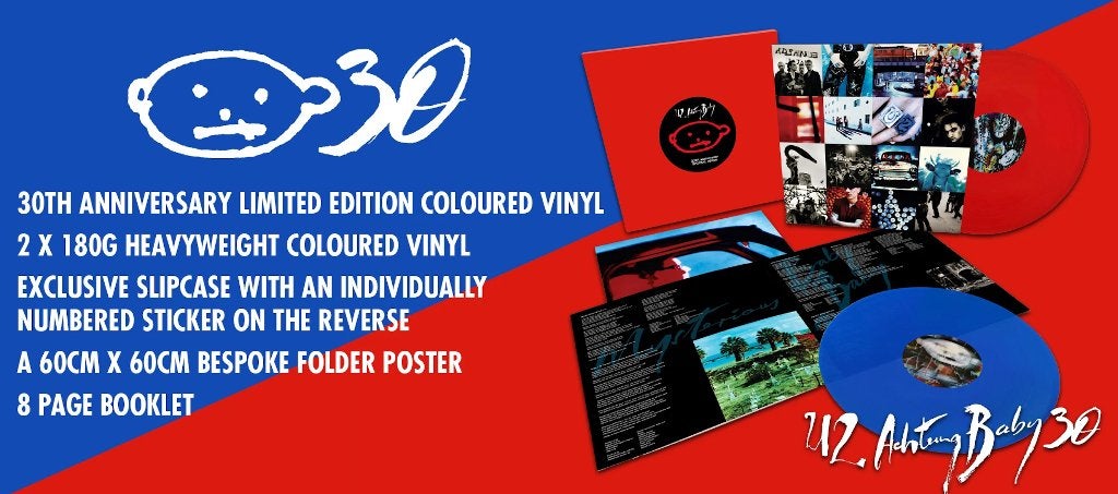 Vinyl 2LP U2 Achtung Baby SPECIAL NUMBERED 2021 Edities NEW, Cd's en Dvd's, Pop, Ophalen of Verzenden, 12 inch, Nieuw in verpakking